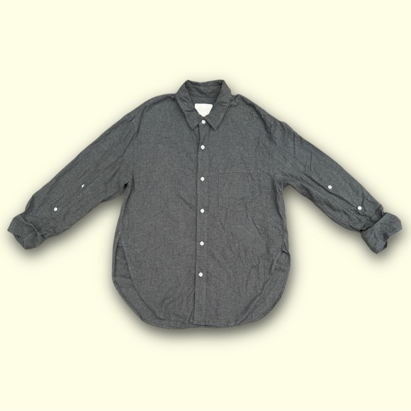 Citizens Of Humanity Women Small Grey Long Sleeve Button Shirt - Picture 1 of 7